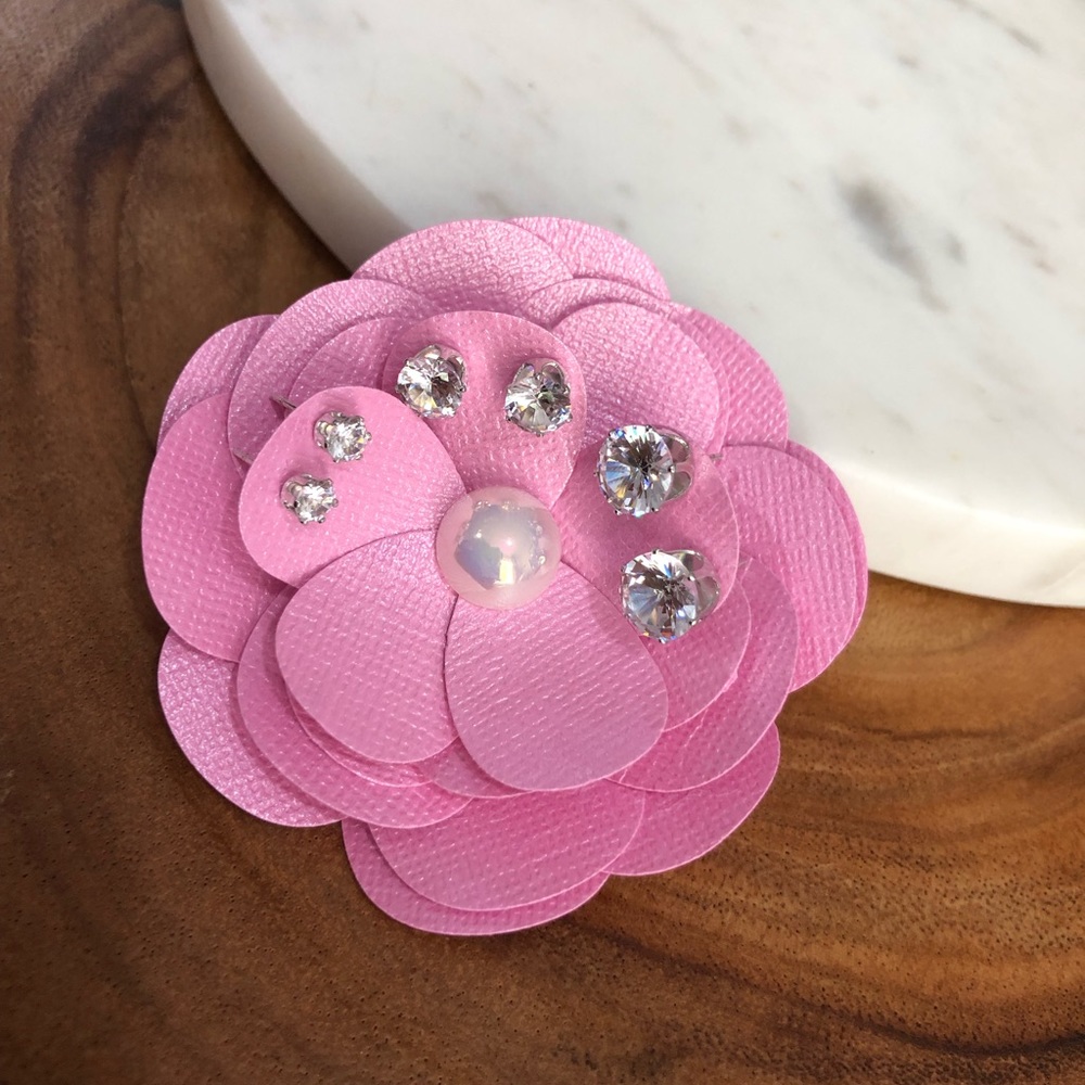 Cubic Zirconia Stud Earrings 3 Pairs - Picture 6 of 6
